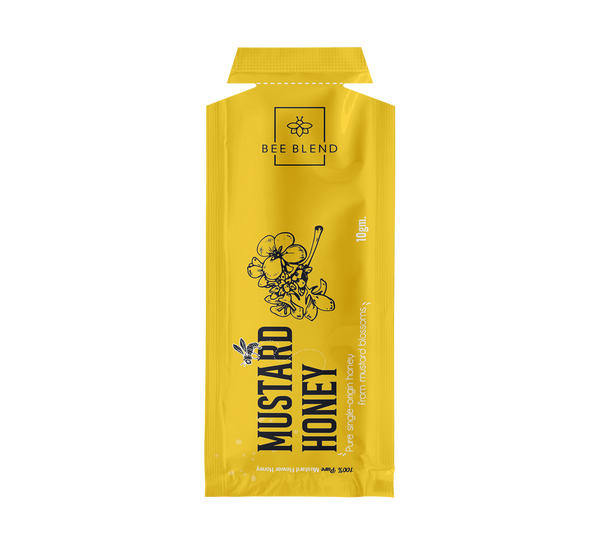 MUSTARD FLOWER RAW HONEY SACHETS