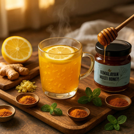 IMMUNE-BOOSTING HONEY LEMON DRINK RECIPE