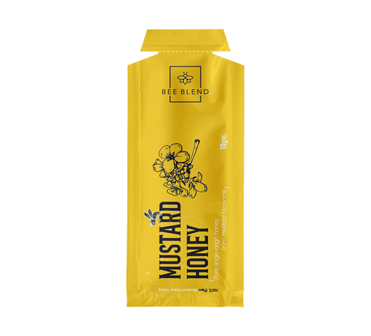 MUSTARD FLOWER RAW HONEY SACHETS