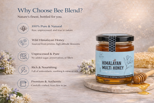 Himalayan Multi-Flora Raw Honey | Mountain Magic