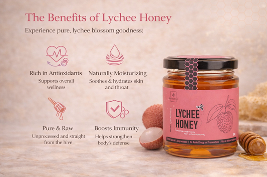 Lychee Blossom Raw Honey | Exotic Asian Honey